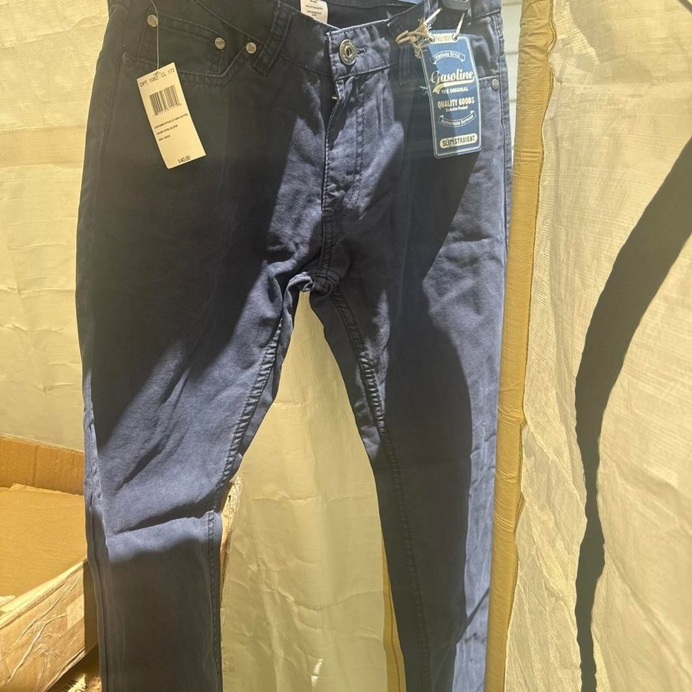 Gasoline Brand Boys Navy Blue Slim Jeans NWT Multiple Sizes
